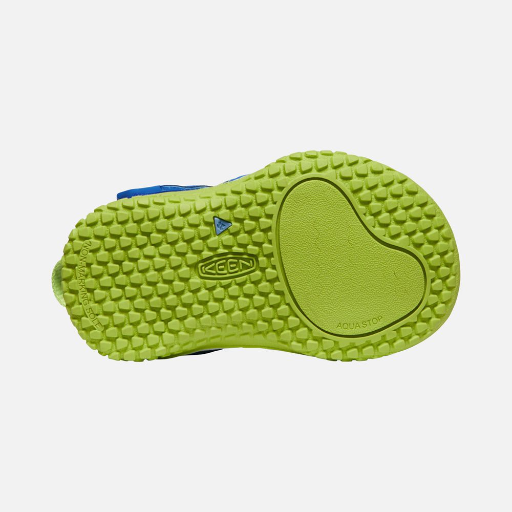 Keen Sandaal Kinderen Blauw/Groen - Stingray - 07438-PEAU